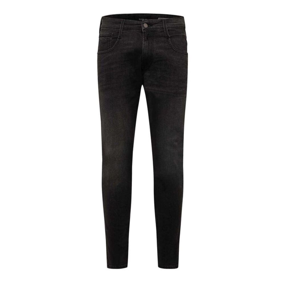 Replay Mens Anbass Slim Jeans / Gray